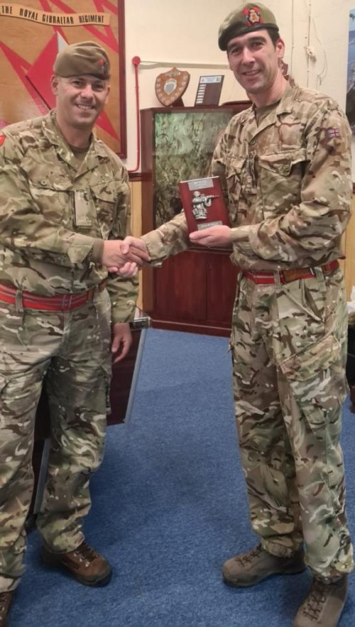 Best Reserve Soldier awarded